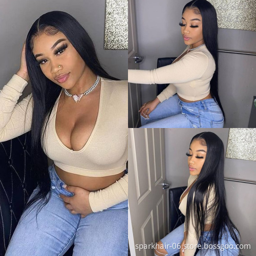Cheap 4x4 13x4 Super Thin Hd Lace Front Wig,Virgin Cuticle Aligned Human Hair Wig,Hd Lace Frontal Wig For Black Women